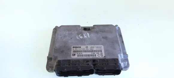 Opel Zafira A Engine control unit/module 0281010021 9133269
