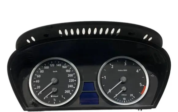BMW 5 E60 E61 Speedometer (instrument cluster) 6983153 62116983153