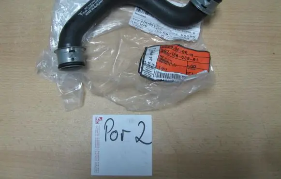Porsche 911 997 Engine coolant pipe/hose 99710625502