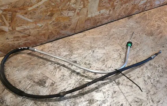 Opel Corsa F Handbrake/parking brake wiring cable 9825178780