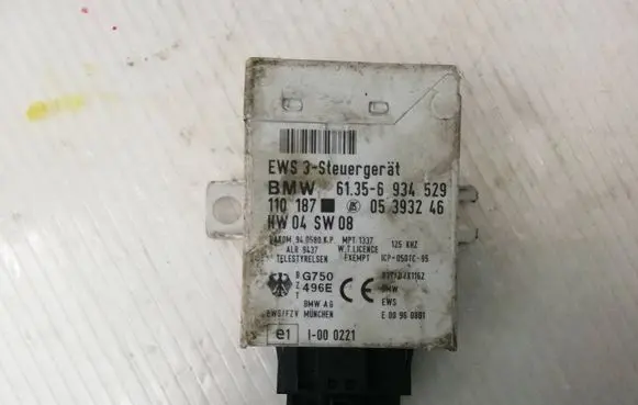 BMW X3 E83 Immobilizer control unit/module 61356934529 110187 05393246