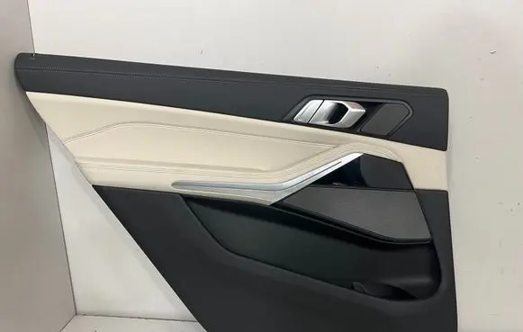 Rear door card panel trim