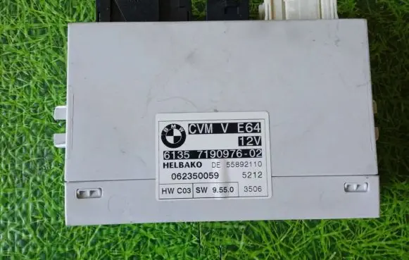 BMW M6 Convertible roof control unit 7190976 062350059 55892110