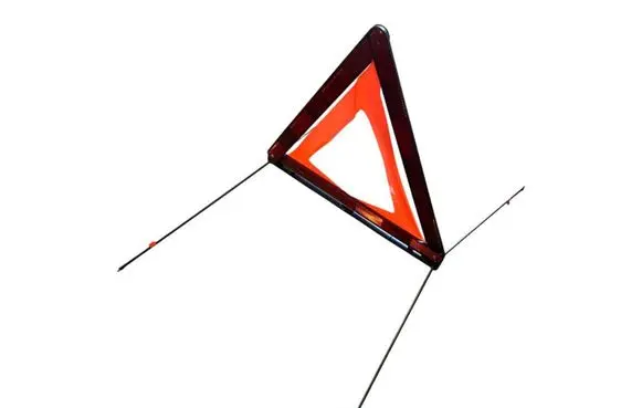 Emergency warning sign