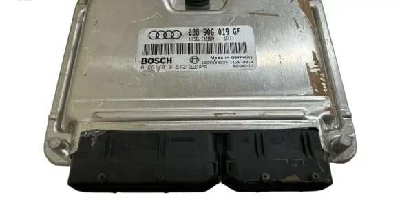 Audi A4 S4 B6 8E 8H Engine control unit/module 038906019GF 1039S00229 0281010812