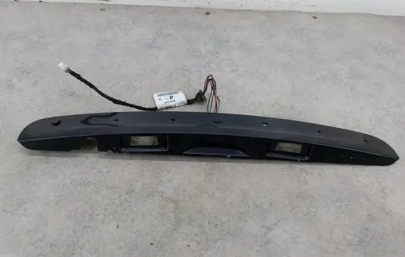Nissan Qashqai Number plate light 