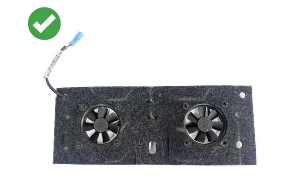 Mercedes-Benz E W211 Seat fan/blower 2118202142 9971705024 0409301525