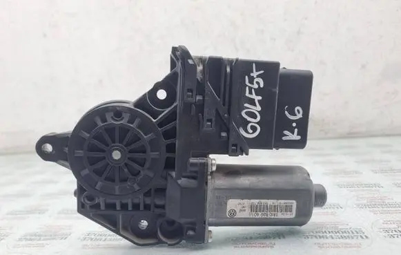Volkswagen Golf Plus Rear door window regulator motor 5M0839401A