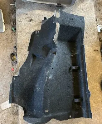 Peugeot 307 CC Trunk/boot lower side trim panel 96415252ZD