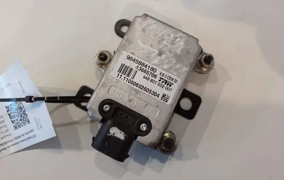 Peugeot 407 ESP acceleration yaw rate sensor 9645884180 13665706 448801002007