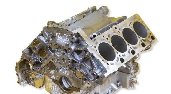 Audi A6 S6 C6 4F Engine block 079103021S 079103032P