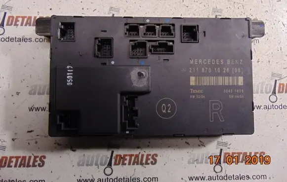 Mercedes-Benz E W211 Door control unit/module A2118701026