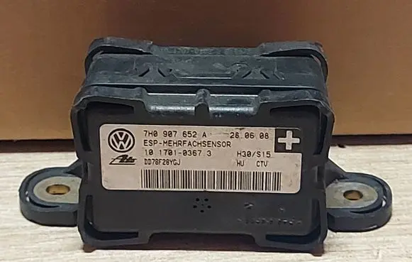 Volkswagen Touareg I ESP acceleration yaw rate sensor 7H0907652A