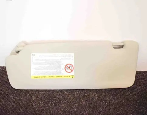 Audi Q3 8U Sun visor 8K0857552