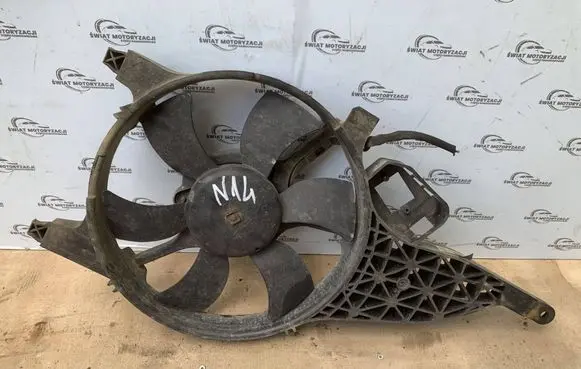 Electric radiator cooling fan