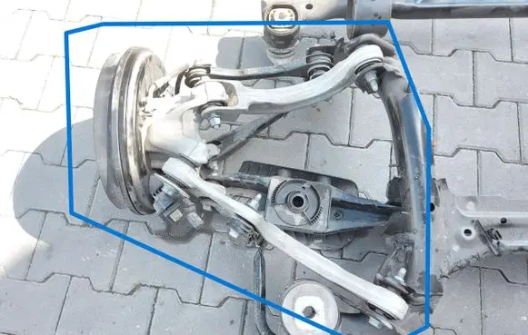 Ford Explorer EV Stub axle FOREXPZWRO7090523