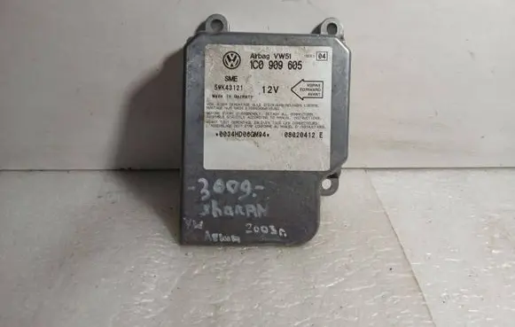 Volkswagen Sharan Airbag control unit/module 1C0909605 08020412E 5WK43121