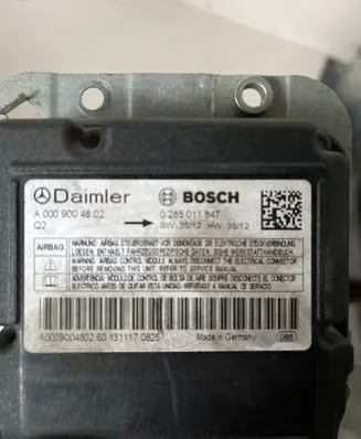 Mercedes-Benz Sprinter W906 Airbag control unit/module A0009004802 0285011847