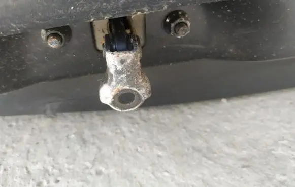 Hyundai ix 55 Rear door check strap stopper