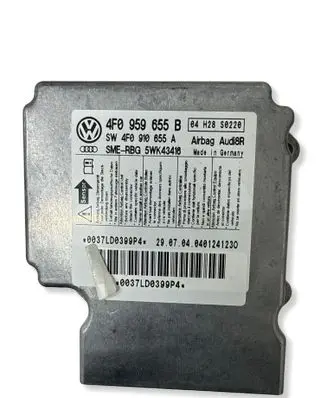 Audi A6 S6 C6 4F Airbag control unit/module 4F0959655B 4F0910655A 04H28S0220