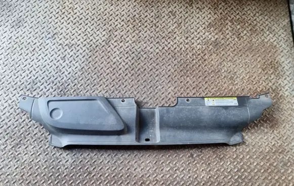 Engine bonnet/hood lock trim molding