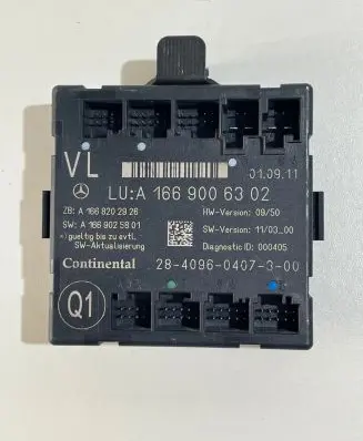 Mercedes-Benz ML W166 Door control unit/module A1669006302 A1669025801