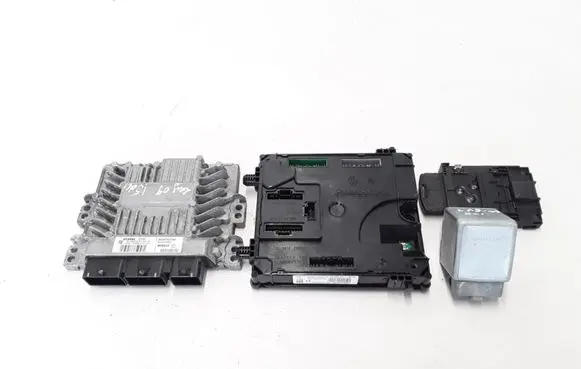 Engine ECU kit and lock set