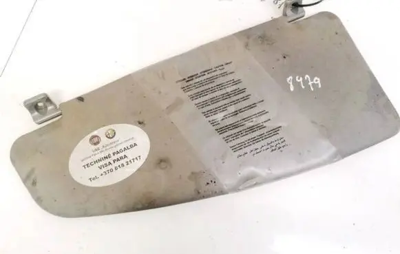 Fiat Doblo Sun visor
