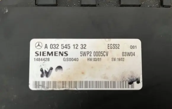 Mercedes-Benz C W203 Gearbox control unit/module A0325451232 1484428 5WP20005CV