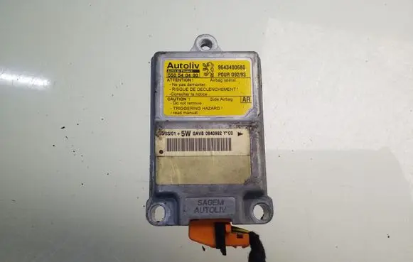 Airbag deployment crash/impact sensor