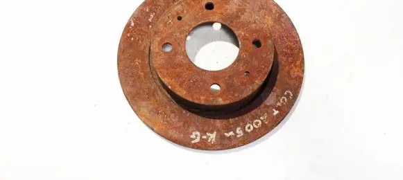 Mitsubishi Colt Rear brake disc neventiliuojamas