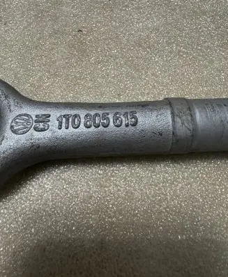 Volkswagen Sharan Towing hook eye 1T0805615