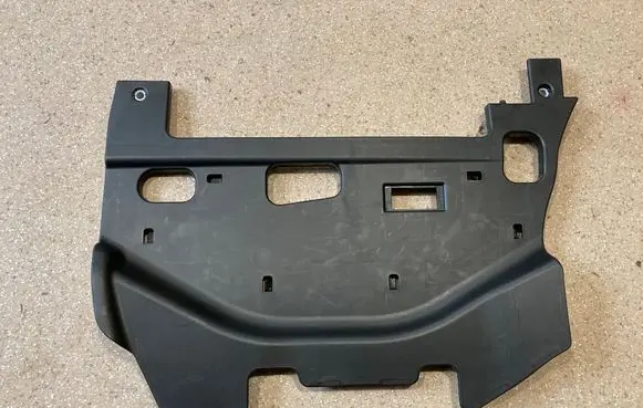 Dashboard lower bottom trim panel