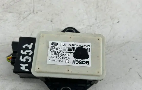 Citroen C4 Grand Picasso ESP acceleration yaw rate sensor 0265005765 9664661580 7056289