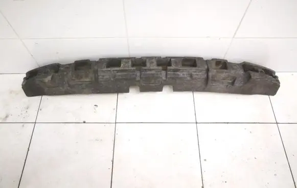Front bumper foam support bar