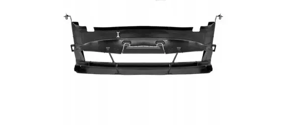 BMW 3 F30 F35 F31 Intercooler air guide/duct channel 51747255414