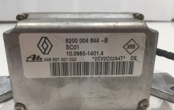 Renault Laguna II ESP acceleration yaw rate sensor 8200004644