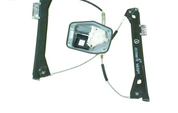 Volkswagen Scirocco Front door window regulator with motor 1Q0959702F