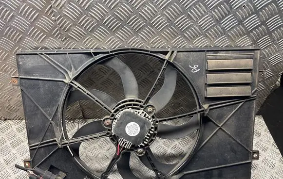 Volkswagen PASSAT B6 Electric radiator cooling fan 1K0121205AA 1K0121207AS