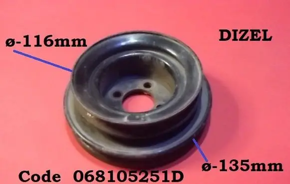 Audi 100 S4 C4 Crankshaft pulley 068105251D