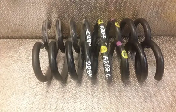 Mercedes-Benz E A207 Set of springs and shock absorbers (Front and rear)