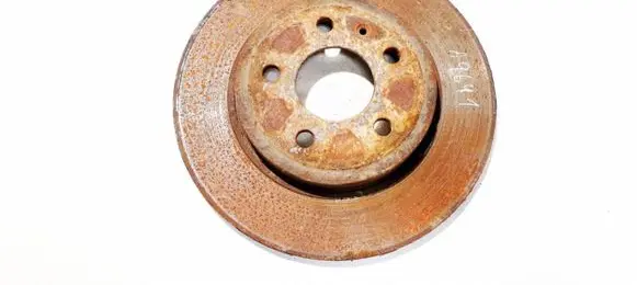 Audi A4 S4 B7 8E 8H Rear brake disc neventiliuojamas
