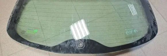 Renault Clio III Loading door trunk window/glass 
