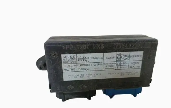 Renault Safrane Door central lock control unit/module 7700421261