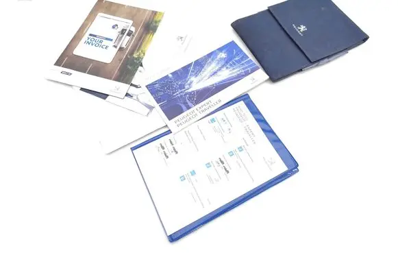 Peugeot Traveller Owners service history hand book 