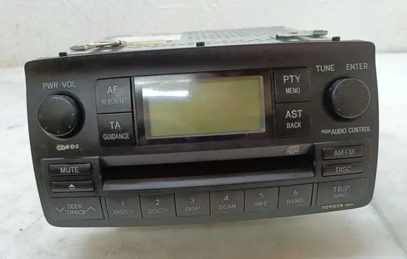 Toyota Corolla Verso AR10 Radio/CD/DVD/GPS head unit 8612002380 CQTS7471LC