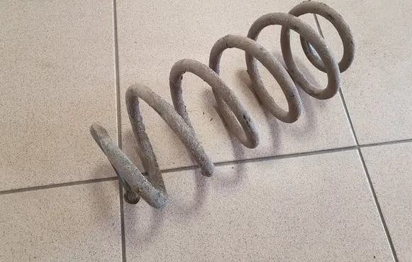 Rear coil spring