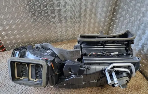 Interior heater climate box assembly
