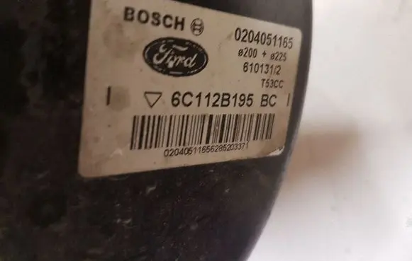 Ford Transit Brake booster 6C112B195BC 0204051165