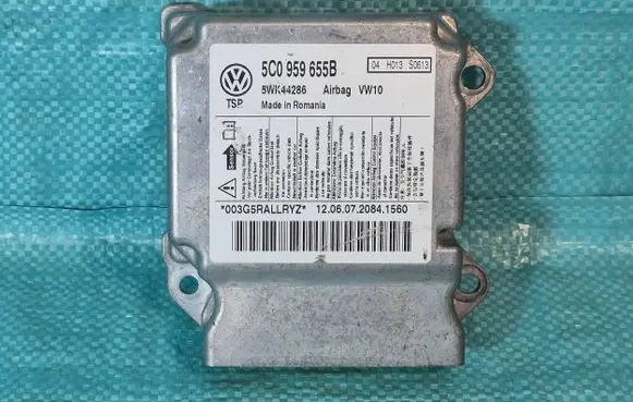 Skoda Yeti (5L) Airbag control unit/module 5C0959655B 5WK44286 00395BALLRYZ